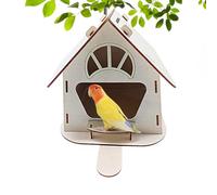 Whnbuij Birds House for Outdoor - Educational Early Learning Wooden Swallow Bird House,Interactive Arts and Crafts for Children Boys Girls Students Teenagers