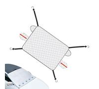 Whnbuij Car Windshield Cover for Ice | Windshield Protection Magnetic Cover for Snow | Heavy-Duty Hood Automotive Sun Shade for Winter Defrosting Frost Rain SUV Truck Vehicle