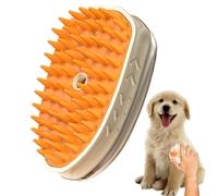 Whnbuij Cat Steam Brush, Self-Cleaning Steamy Cat Grooming Brush for Shedding, Self-Cleaning Cat Bath Brush, Rechargeable Cat Brush Pet Comb, Cat Deshedding Tool for Dogs and Cats