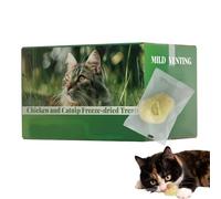 Whnbuij Cat Treat Sticks | 16X Treats For Teeth Cleaning - Edible Pet Supplies Kitten Chew Toys Individually Packaged For Digestion Oral Daily Use