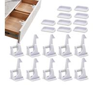 Whnbuij Child Safety Drawer Locks | Baby Safety Drawers Lock - Lever Door Knob Child Locks, Protective Child Safety Handle Lock for Kids, Families