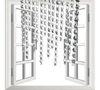 Whnbuij Door Accounts - Garland of Glass Accounts with Imitation Diamonds | Wire Division , Macrame Hippie Stories for Hallway And Entrance, Decoració
