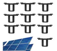 Whnbuij Drain Brackets - Lightweight Portable for Solar Panels, Clip Installation Edge Clips, Evacuation Water in Area Maintenance | Multipurpose Outdoor Indoor Utility