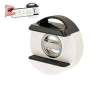 Whnbuij Electric Power Strip Holder - Rotating Organizer with Sockets, Fixing Power Strip Without Drilling, for Office, Living Room, Bedroom, Kitchen, Wardrobe, Countertop