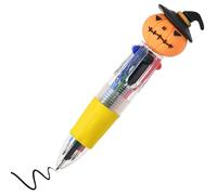Whnbuij Halloween Pens, Retractable Multi Color Cute Ballpoint Pen, Assorted Ink Stationery Writing Accessories for Holiday Classroom Drawing Students Journaling Birthday