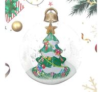 Whnbuij Inflatable Christmas Ball,Large Outdoor Christmas Ornaments Balls | Waterproof Balloon Globe for Holiday Yard Parties Outdoor Lawn Indoor Garden Porch