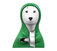 Whnbuij Kids Dog Toys That Move, Printing Dog Knocking Basin Toy | Make Some Noise Dog Knocking Basin Toy, Creative Printing, Dog Wear Green Hoodie Knocking Basin Making Noise Favors