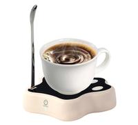 Whnbuij Magnetic Stirring Mug Base - Automatic -Stirring Coffee Cup, Electric Mixer Stand | Automatic Stirring Cup Mixing Cup Base, Portable Beverage Stirrer, USB Rechargeable Drink Mixer, Hands-
