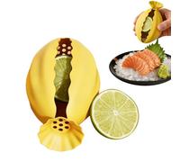 Whnbuij Manual Lemon Squeezer - Anti-splash Pressure Press for Juices, Portable Silicone Orange Press for Citrus Orange and Fruit in the Kitchen and Bar Bar