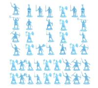 Whnbuij Miniature Soldiers 100 Pieces Set 'Antique Army', Antique Model' Army on the Battlefield Tabletop Assembly Simulation Exhibition Collectible Museum Showcase STEM Trai