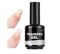 Whnbuij Nail Transfer Gel | 15ml Long Lasting Fingernails Stickers Adhesive,Gel Foil Transfer for Nails - for Women Beginners Beauty & Personal Care Home Salon