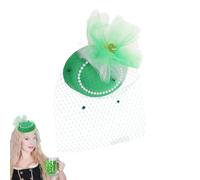 Whnbuij Patrick's Hat - Fascinator for Costume Parties, Hat for Birthday Party and School - For Bars Parades Halloween Show Enthusiasts and Mothers