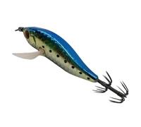Whnbuij Squid Baits - Shiny Artificial Baits for Cuttlefish, Octopus and Totans with Hook, Lure for Men in Salt and Sweet Waters, Beach Equipment