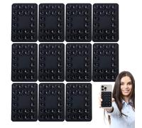 Whnbuij Suction Cup for Phone Case, Suction Grip on the Back of the Phone | Sticky Phone Case, Non-Slip | Strong Mobile Phone Grip, Pack of 10 Mobile Phone Holders for Driving, Cooking, Bathing
