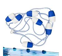 Whnbuij Swimming Pool Rope | High Visibility and Weather Resistant | Swimming Pool Lane Divider Float Pre-Assembled | for Water Sports, Lifeguards, Public Pools