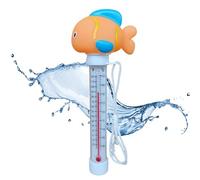 Whnbuij Swimming Pool Tester,Cartoon Floating Swimming Pool Temperature Tester - Easy Read Shatter Resistant Bathtub Accessories for Kids Adults Baby