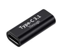 Whnbuij Usb C Female-To-Female Adapter - 10gbbps Rate Fast Charging Adapter, Thunder bolt 4/3 Pro Air | Extender Support 40gbps Data Transfer, 240w Poower Delivery 8k@60hz Video Pass Through