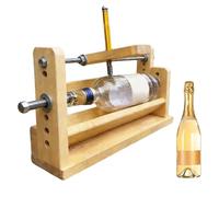 Whnbuij Wine Bottle Cutter, Adjustable Precision Machine - Mirror Cutting Tool for Wine Containers | Framing Whisky Liquors Champagne Ideal for Beginners and Adults