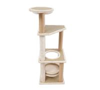 WHNLZGND 5-Tier Cat Tree with Condo & Scratching Posts 16.5 lbs Weight Capacity - Multi-Level Cat Tower with Plush Ball, Observation Deck & Cozy Nest