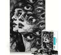 Who Am I Jigsaw Puzzle 1000 Pieces Focus Building Toy Firm Fit Secure Assembly Holiday Indoor Entertainment Toy (50x75cm)