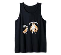 Who are You I’m You But Stronger Doge Meme Funny Gaming Work Tank Top