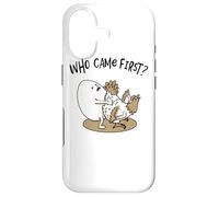Who Came First Chicken or Egg? Chickens Lover Funny Farmer Case for iPhone 17