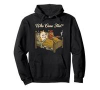Who Came First Chicken Or Egg Funny Adult Humor Cool Joke Pullover Hoodie
