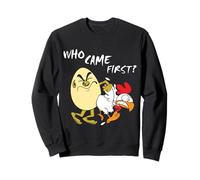 Who Came First... The Chicken or The Egg? - (Funny T-Shirt) Sweatshirt