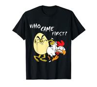Who Came First... The Chicken or The Egg? - (Funny T-Shirt) T-Shirt
