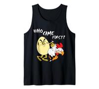 Who Came First... The Chicken or The Egg? - (Funny T-Shirt) Tank Top