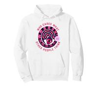 Who Cares What Other People Think (Snake Graphic) Pullover Hoodie