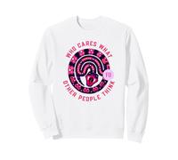 Who Cares What Other People Think (Snake Graphic) Sweatshirt