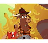 Who chocked up the grizzly with laughter?