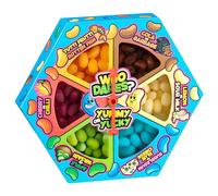 Who Dares? Jelly Bean Game - Yummy or Yucky Flavours Candies, Xmas Fun with Spin Wheel Activity120 Grams Pack Of 1(Pack Of 1)
