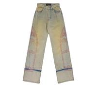 Who Decides War graphic-detail jeans - Blue 28