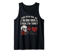 Who Did This to You Trope Dark Romance Reader Bookish Merch Tank Top
