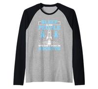 Who Don't Work On Rockets - Aircraft Mechanic Raglan Baseball Tee