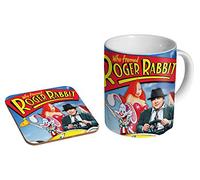 Who Framed Roger Rabbit Ceramic Coffee MUG + Coaster Gift Set …