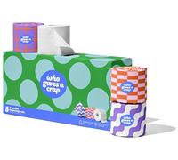 Who Gives A Crap - 100% Recycled, Twice as Long, Toilet Roll, Box of 8 (3-Ply, 360 Sheets) - Soft, Strong, Sustainable