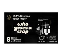 Who Gives a Crap Bamboo Double Length Toilet Tissue - 8 Rolls