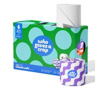 Who Gives a Crap Classic Soft Recycled Toilet Tissue - 6 Mega Rolls