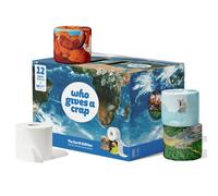 Who Gives A Crap Earth Limited Edition Extra Soft Toilet Tissue - 12 Mega Rolls