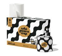 Who Gives a Crap Extra Soft Bamboo Toilet Tissue - 6 Mega Rolls