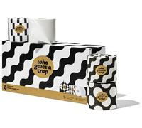 Who Gives A Crap - Premium Bamboo, Twice as Long, Toilet Roll, Box of 8 (3-Ply, 360 Sheets) - Soft, Strong, Sustainable