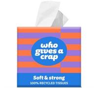 Who Gives A Crap Soft & Strong Facial Tissues - Cube