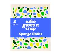 Who Gives A Crap Sponge Cloth, 3 Pack