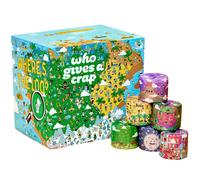 Who Gives a Crap Where's The Loo? Limited Edition Extra Soft Bamboo Toilet Tissue - 48 Rolls