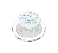 Who is JESUS? My LORD & Savior - Christian Faith Baptism PopSockets PopGrip for MagSafe