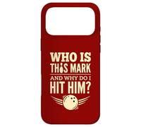 Who is Mark and Why Do I Have to Hit Him Funny Bowling Case for iPhone 17 Pro Max