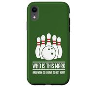 Who is Mark and Why Do I Have to Hit Him Funny Bowling Case for iPhone XR